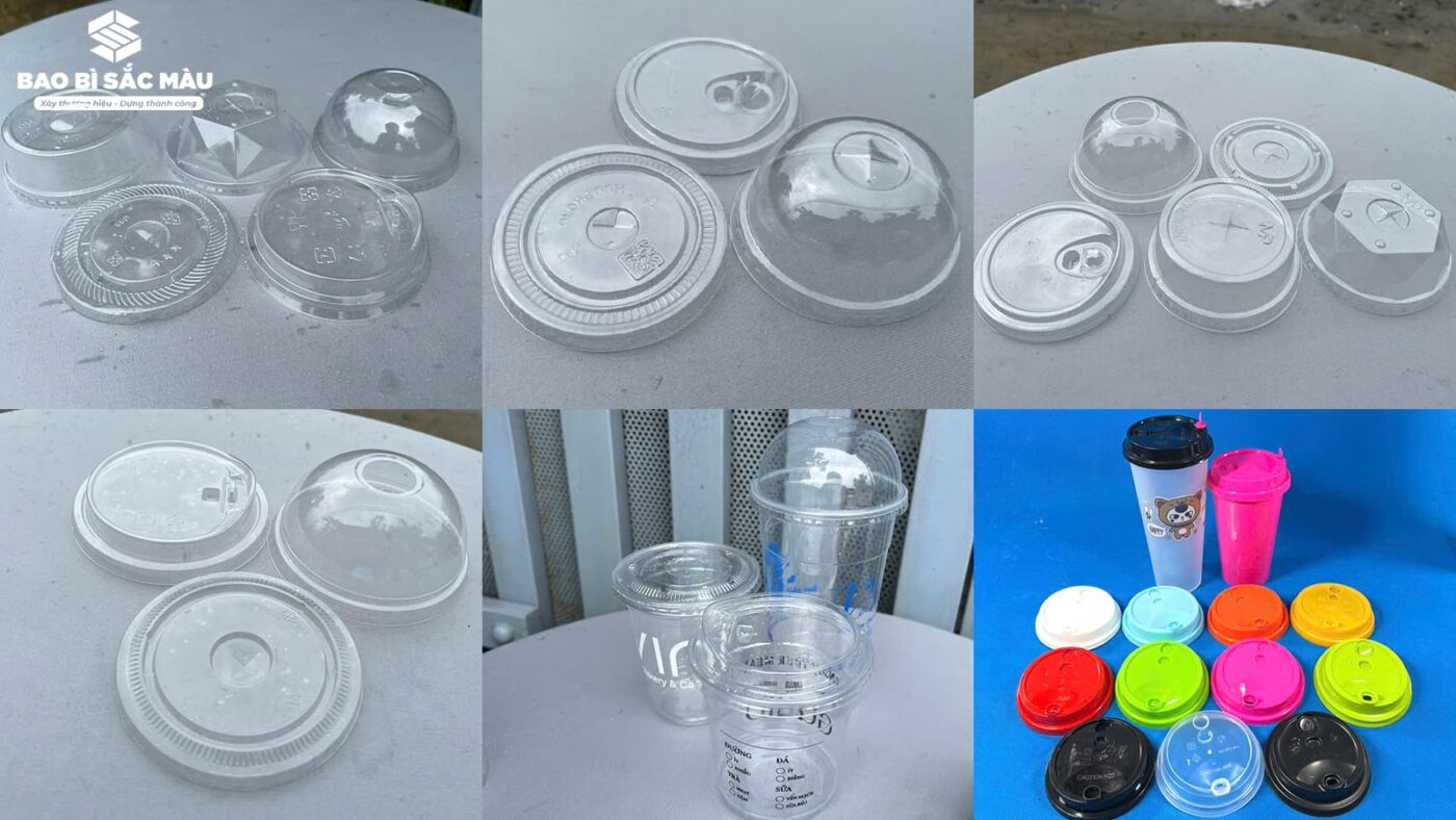 XƯỞNG BÁN NẮP LY TRÀ SỮA GIÁ RẺ ĐỦ LOẠI