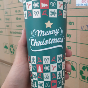 LY TIM CỨNG 700ML - NOEL - In 1 Màu