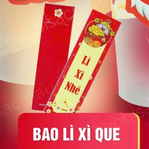 BAO LÌ XÌ QUE - Set 100 cái